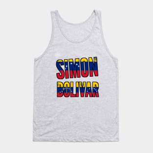 Simon Bolivar Venezuela Cool Funky Tank Top